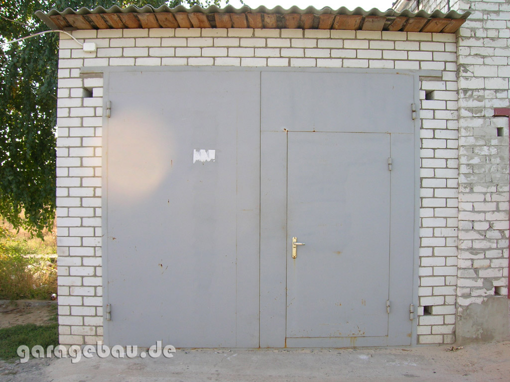 eine andere Ziegel Garage eine andere Ziegel Garage